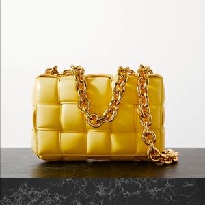Bottega Cassette Dupe. - Yellow